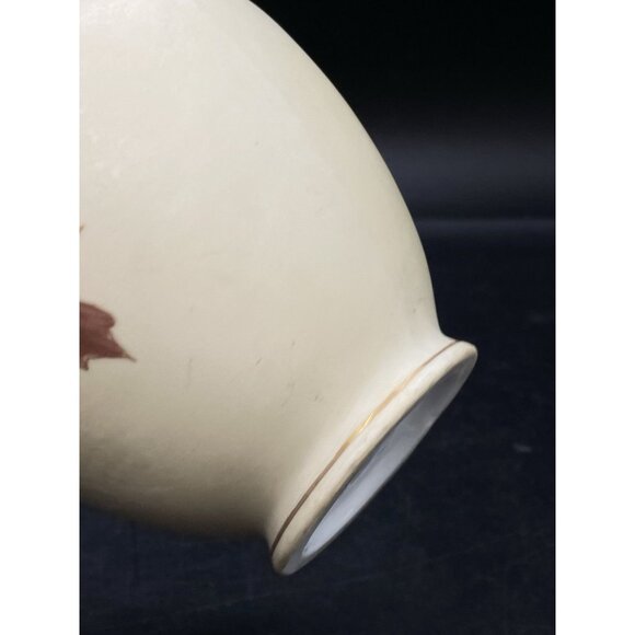 Royal Worcester 5 1/2" Flat Back Pitcher Purple Violet Flowers #1094 Antique - Picture 7 of 13